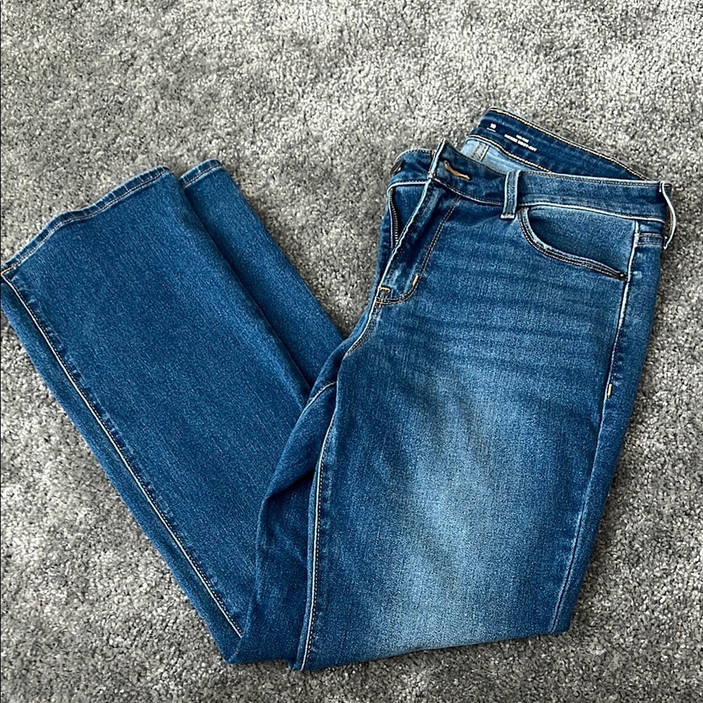 Old Navy Blue Boot Cut Jeans Medium Wash